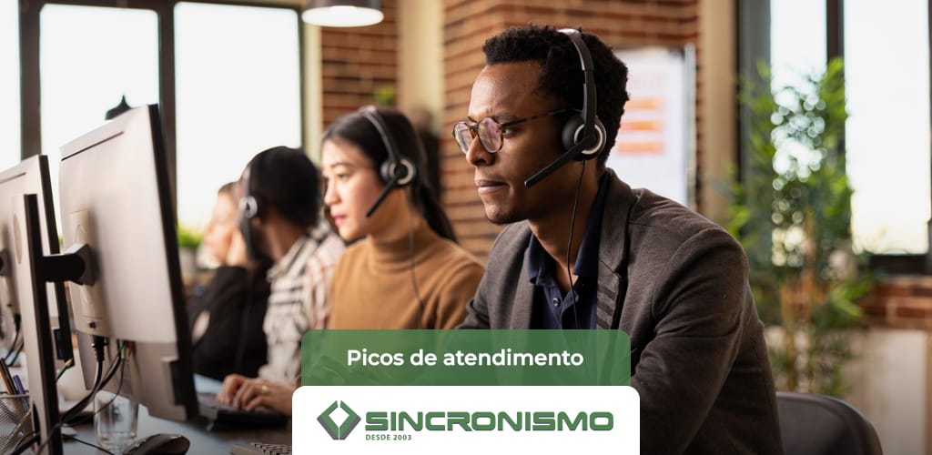 prever picos de atendimento tecnologia