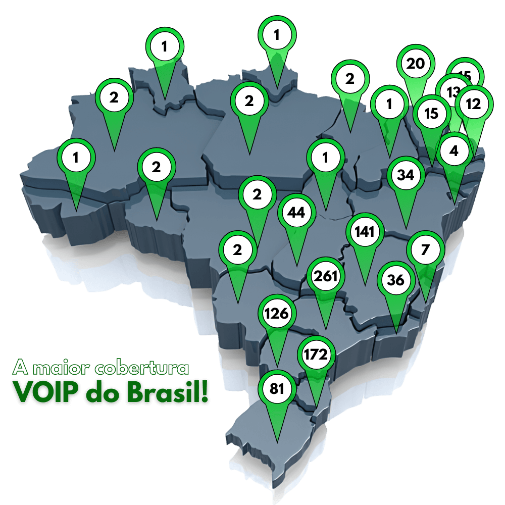 A maior cobertura voip do Brasil