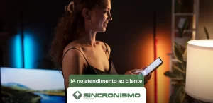 agente virtual com IA no atendimento ao cliente